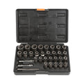 32pc Bolt Extractor Set, Impact Bolt & Nut Remover Set, 1/4" & 3/8"