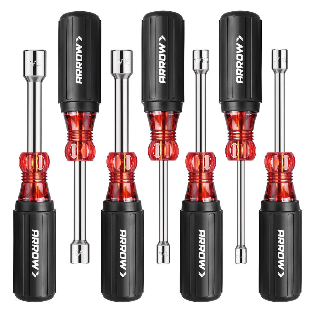 ARROW 7PCS Nut Driver Set SAE by ARROW