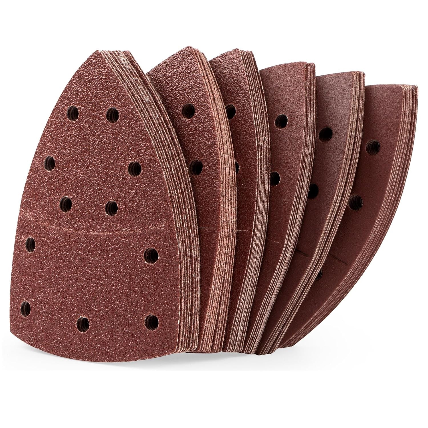 50pcs 105x152mm 80 Grit Mouse Sandpaper by Unbranded