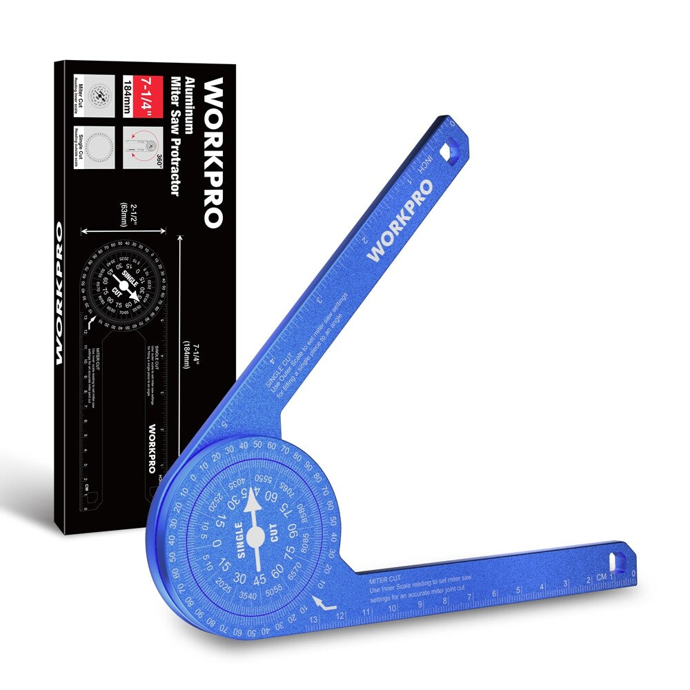 WORKPRO 7.3in Miter Saw Protractor by WORKPRO
