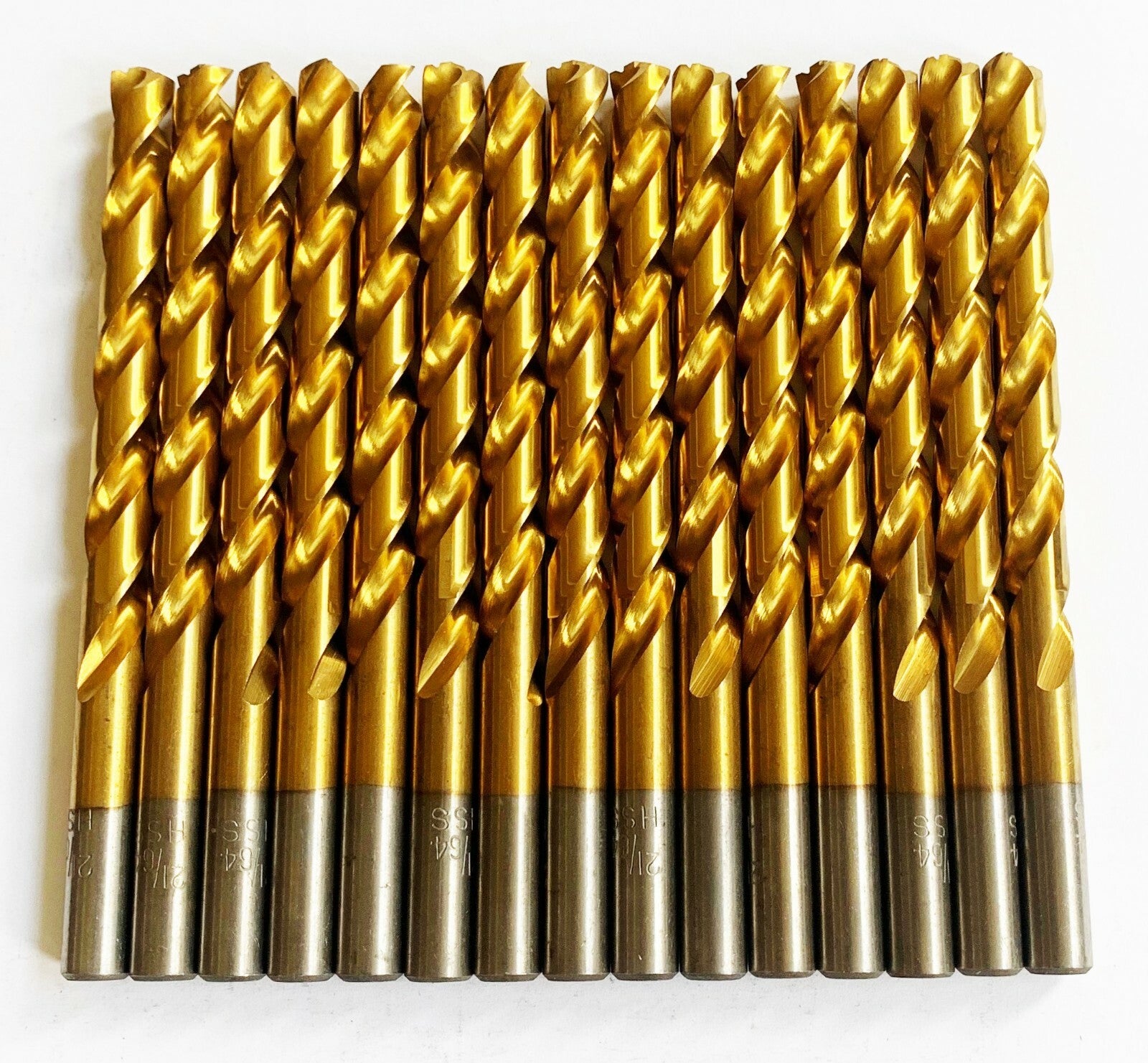Disston Titanium 21/64" High Speed Steel Drill Bits - Split Point by Disston
