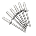 1/8" M3.2 Diameter Stainless Steel Closed End Pop Blind Rivets Iso