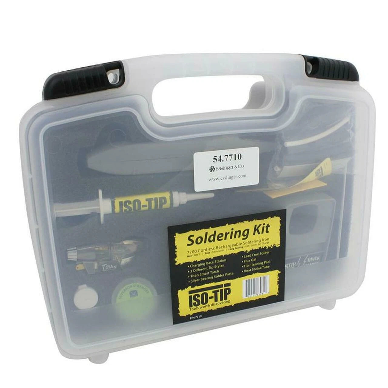 Iso-tip 7710 Complete Soldering Tool Kit W/ Quick Charge Cordless