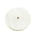 8” Spiral Sewn Sisal Buffing Wheel Aggressive Cut Scratch Remover