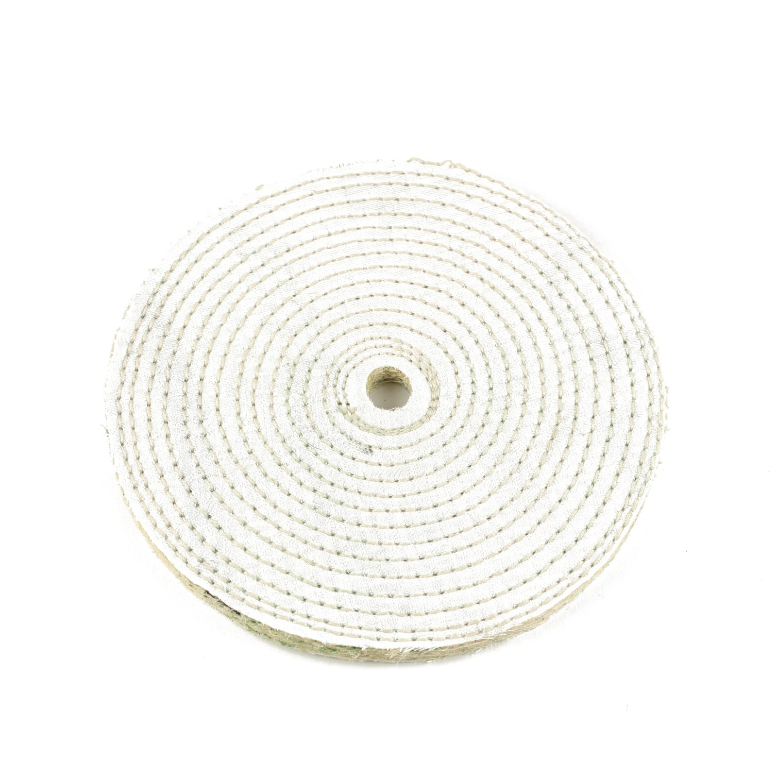 8” Spiral Sewn Sisal Buffing Wheel Aggressive Cut Scratch Remover