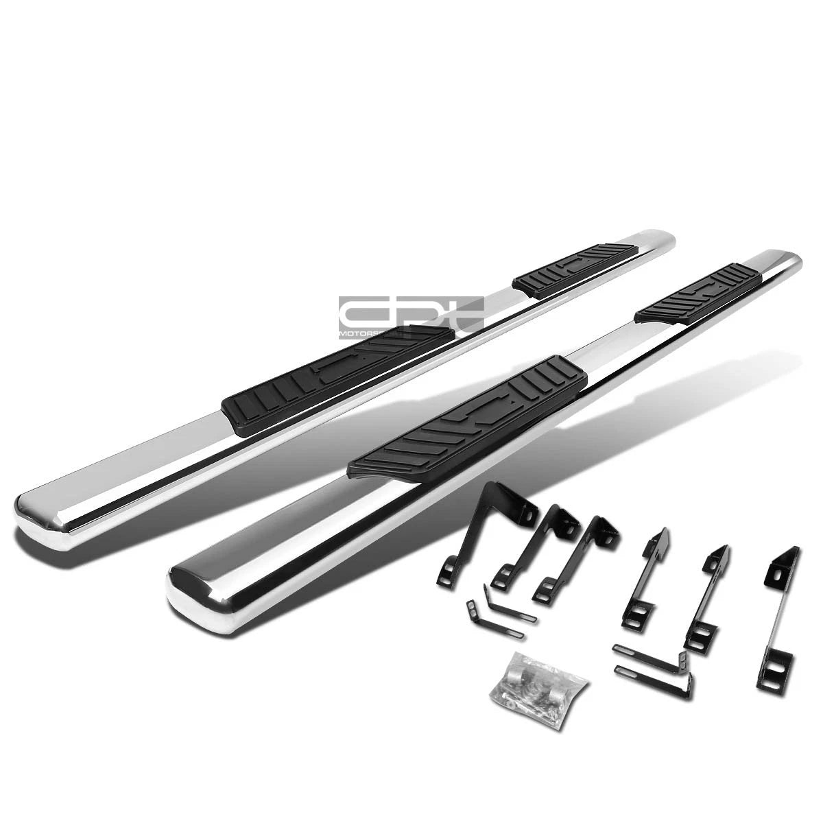 Fit 99-14 Silverado/sier<wbr/>ra Ext 5" Chrome Oval | Built Supply Co