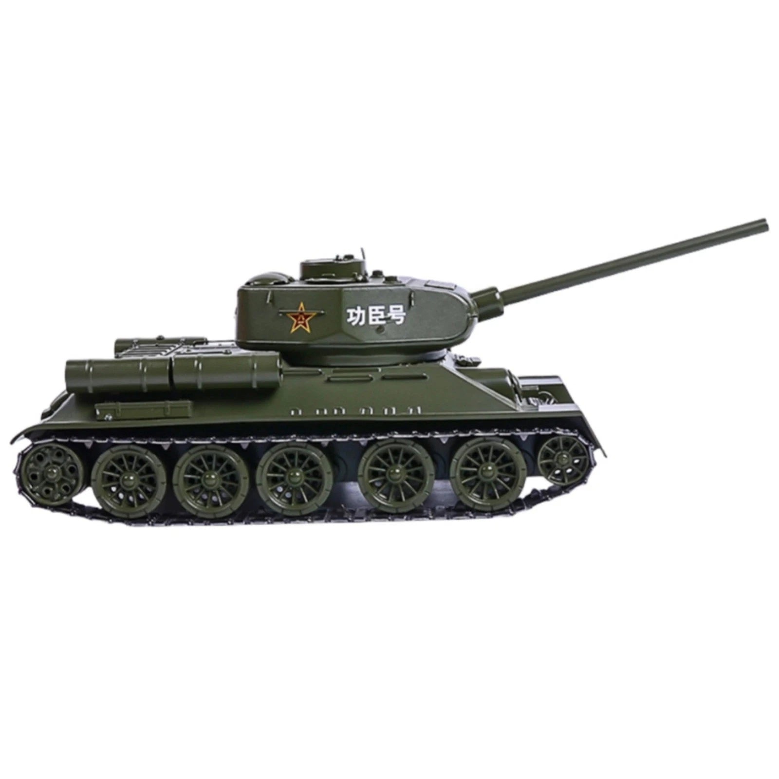 Alloy 1/30 Scale Wwii Soviet T-34 Hero Tank Finished Model Toy Gift