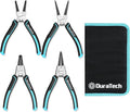 DuraTech 4pc Snap Ring Pliers Set 7 Inch by DuraTech