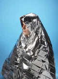 Foil Emergency Mylar Thermal Blanket Outdoors Hiking Survival
