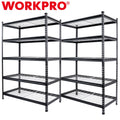 Workpro 5-tier Metal Storage Shelving Unit 24"dx48"wx72"h Storage