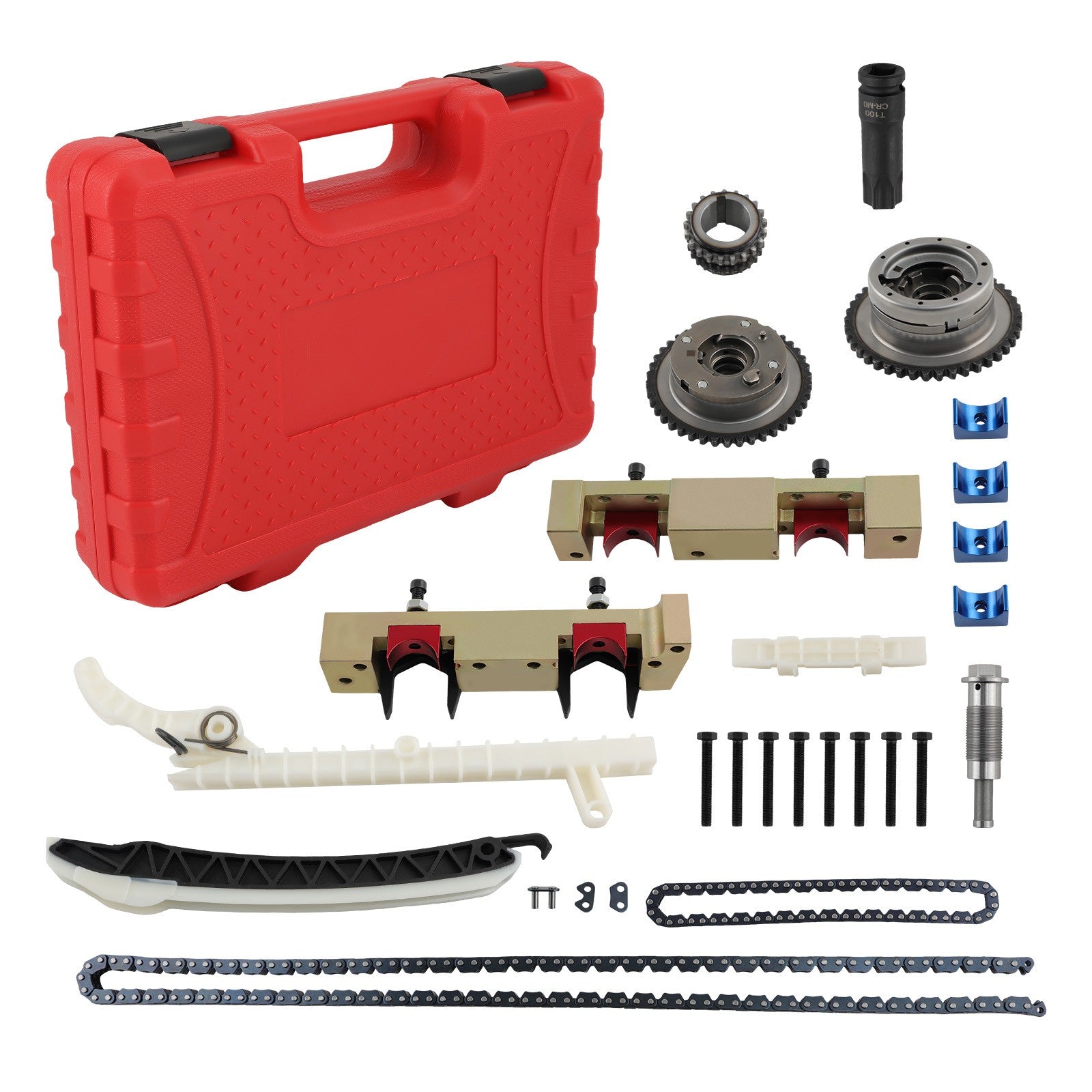 Exhaust Intake Gear Tool Timing Chain Kit for Mercedes-Benz A180 1.6L