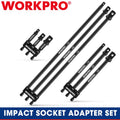 Workpro Socket Adapter Extension Set 3/8 1/4 1/2" | Built Supply Co