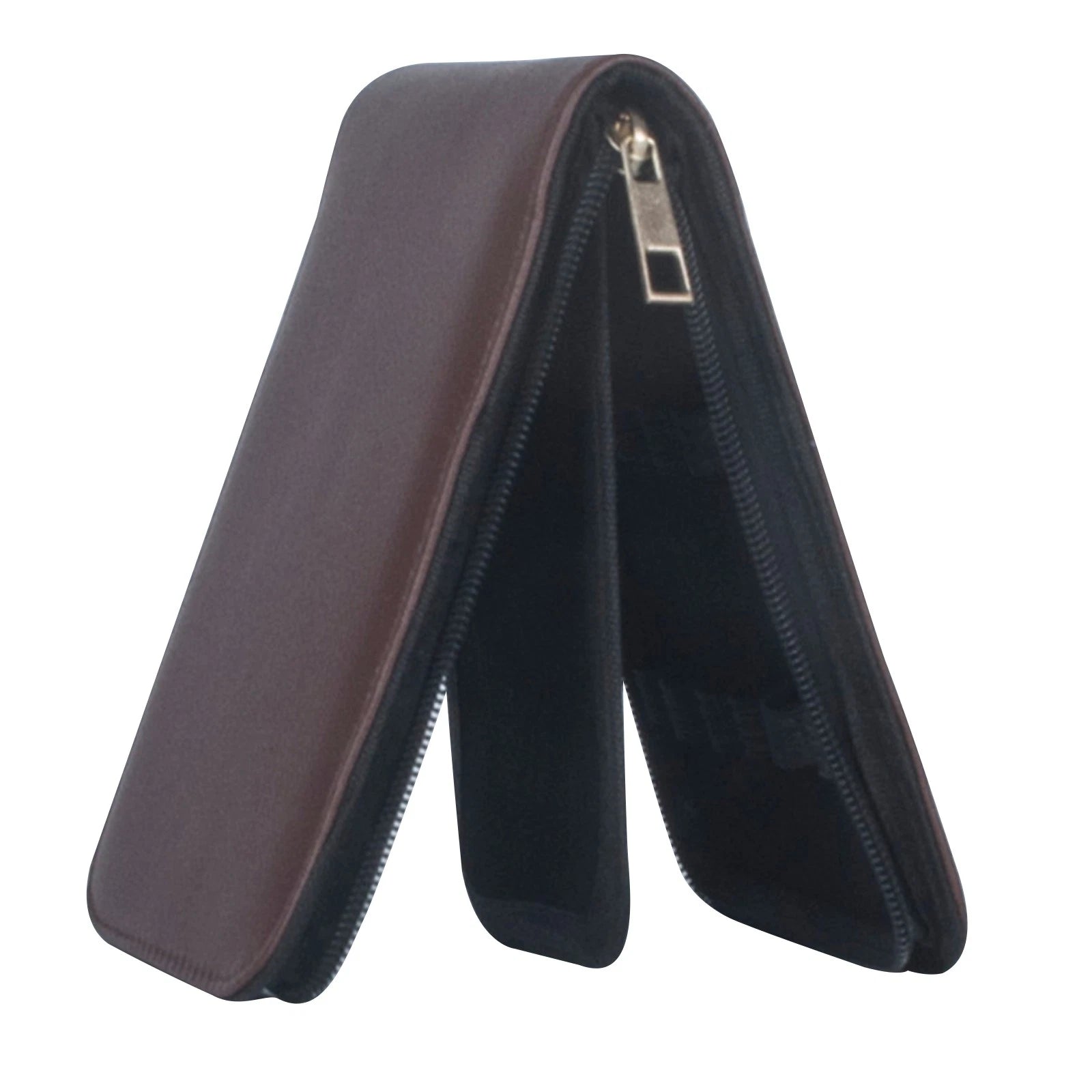 Fountain Pen Roller Leather Binder Case Storage Holder Stationery For
