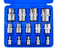 14pc Female Torx Socket Set