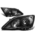 Fit 2007-2011 Honda Crv Black Housing Clear Corner | Built Supply Co