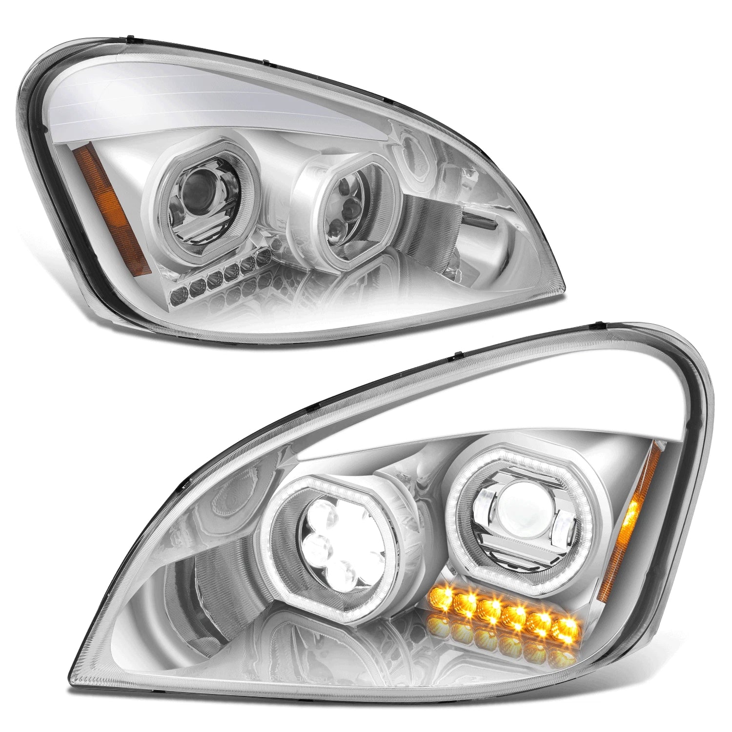 For 2008-2017 Freightliner Cascadia Dual Led | Built Supply Co