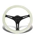 Nrg 35cm Black 2"deep Dish Spoke Glow In Dark Wood | Built Supply Co