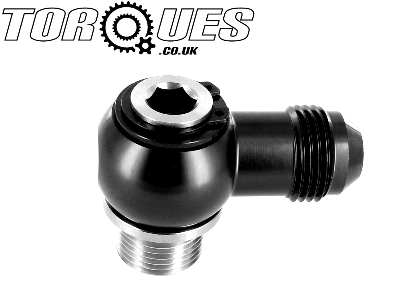 An-8 (8an) Banjo Adapter to M18x1.5 Stainless Steel Banjo Bolt