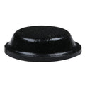 Flat Head Door, Drawer, & Furniture Bumpers 1/2" Diameter, Black, 600