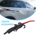 Portable Air Blow Tool With Extended Nozzle For Automotive And For