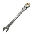 WORKPRO 11mm Flex-Head Ratcheting Combination Wrench Metric 72-Teeth 12Point USA