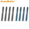 Workpro 4-packs Blue/gray Led Pen Light Set Penlight Pocket Pen