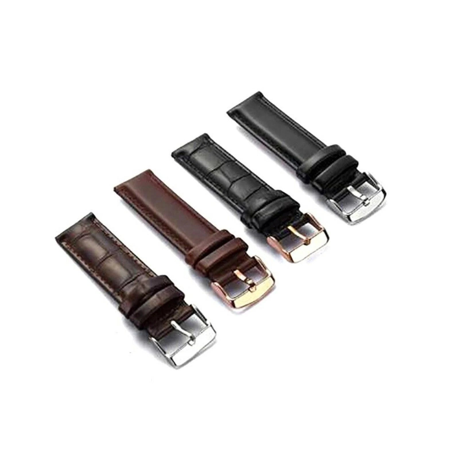18/19/20mm Stylish Leather Watch Wrist Band Straps Bracelet Belt For