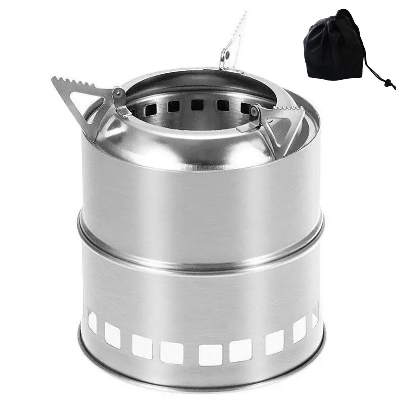 Portable Durable Stainless Steel Outdoor Camping Wood-burning Bbq