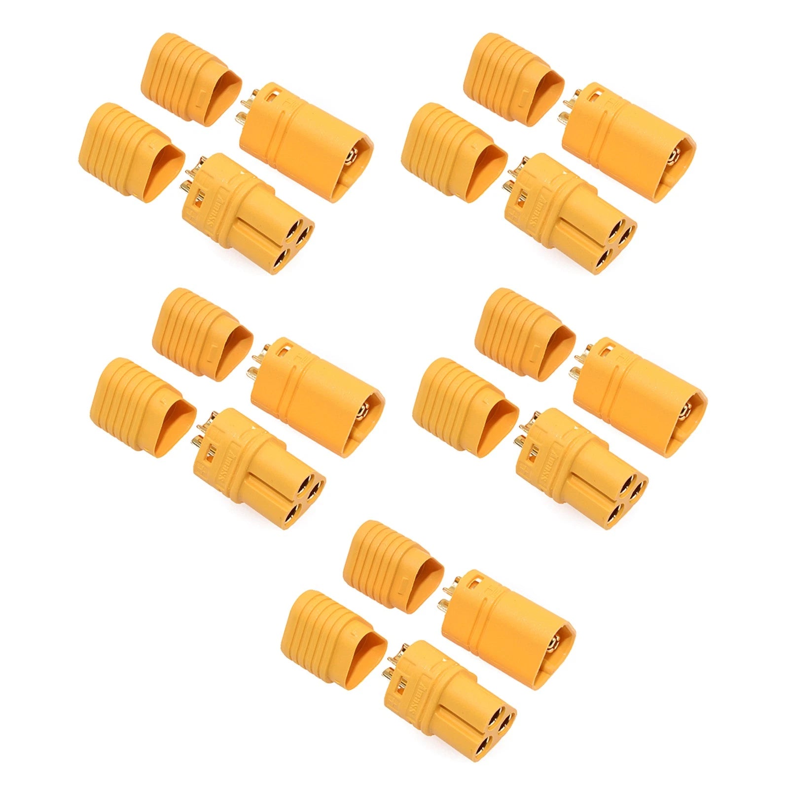 Mt60 Male+ Female Motor Plug Connector Kit For Rc Multicopter