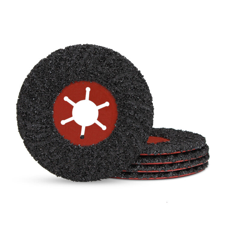 10 Pack 4-1/2 Inch Silicon Carbide Semi-Flex Sanding Discs