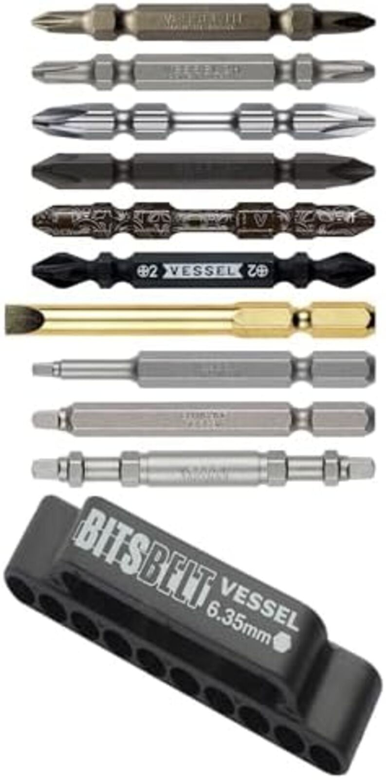 VESSEL Bit Assortment Set of 10