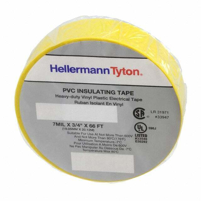 Electrical Tape Yellow 3/4" x 22 Yards