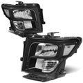Fit 16-24 Nissan Titan Xd Black/ Clear Factory | Built Supply Co