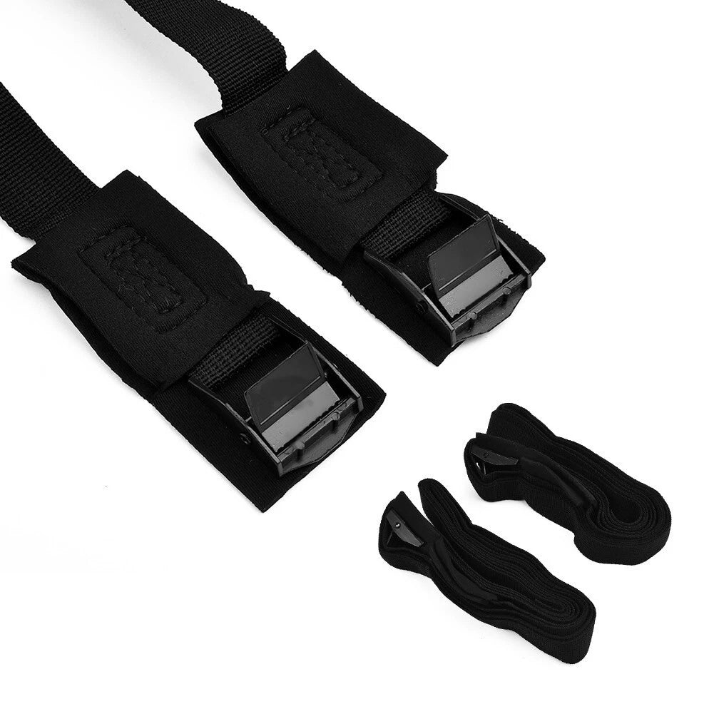 Surfboard Straps Bicycle 1 Pair Car Roof Rack Buckle Lashing 300cm X