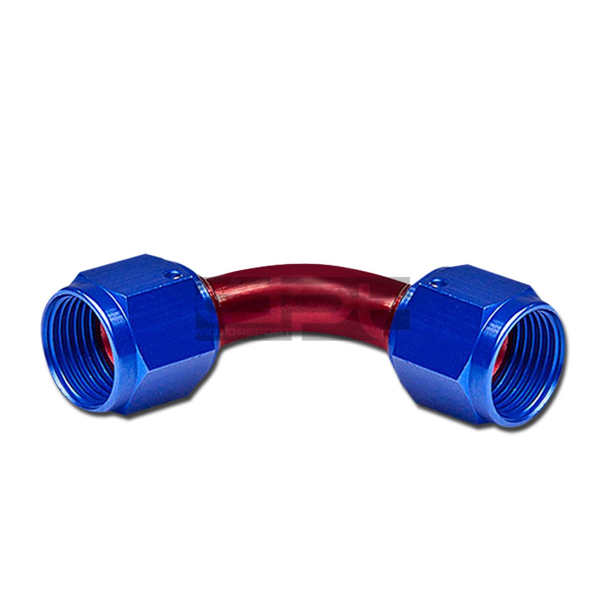 Aluminum An6 6-an 90 Degree Swivel Oil/fuel Line Hose End 2-Side