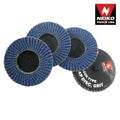 Neiko 2" Roll & Lock Twist On Sanding Flap Discs