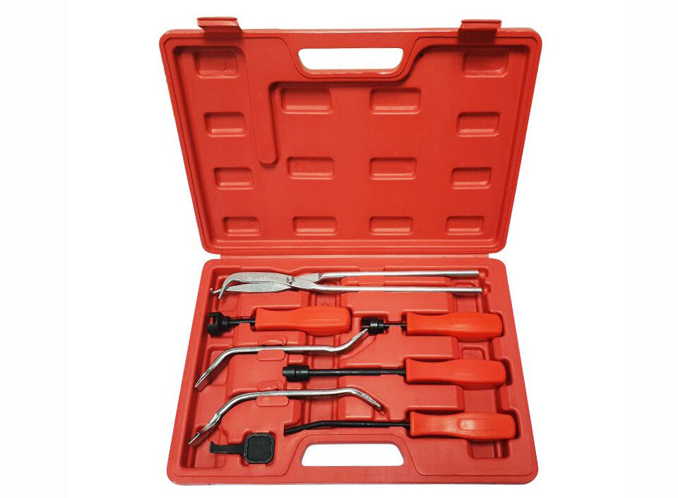 8pcs Brake Repairing Tool: Drum Brake Shoe Return Spring Removal