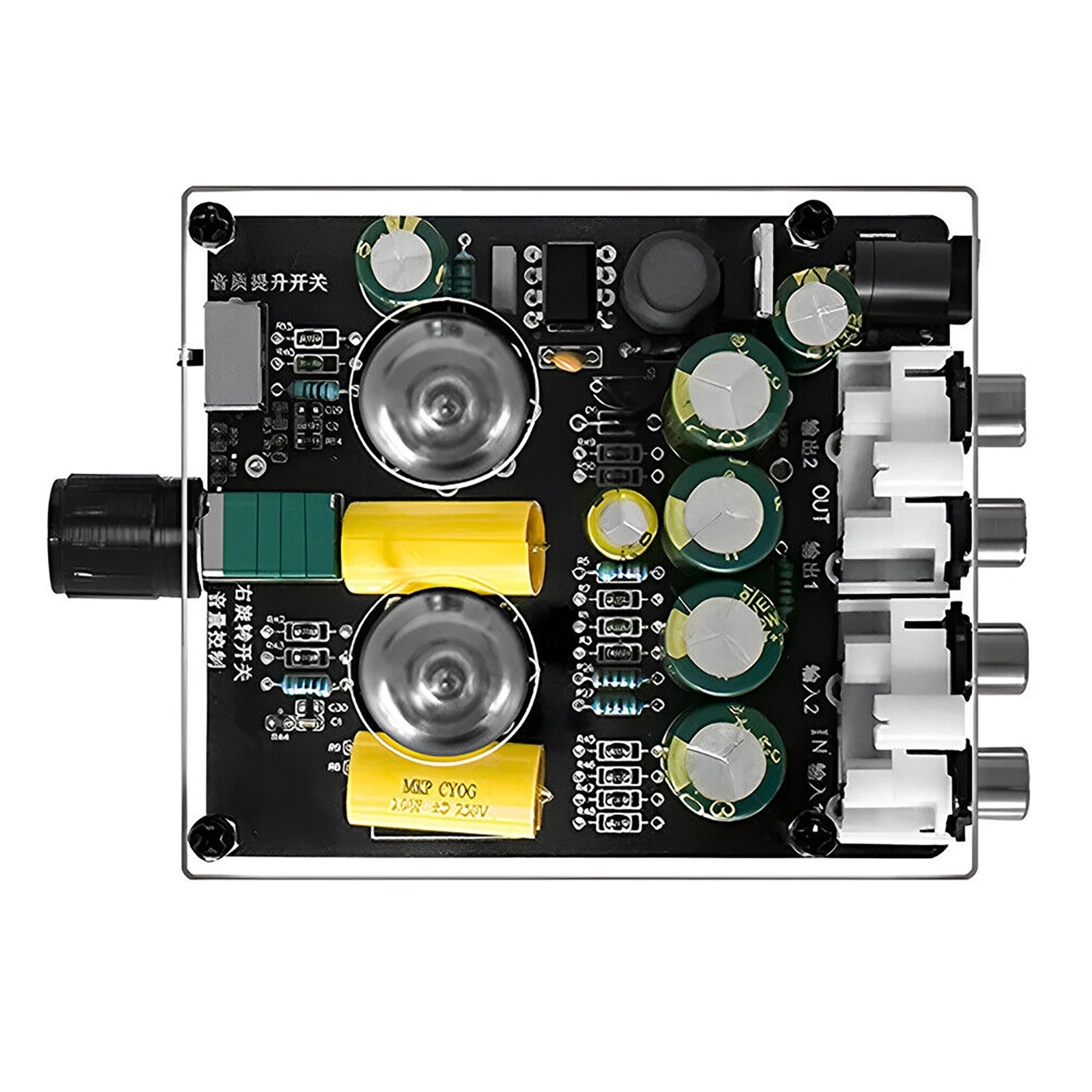 Hifi 6k4 Tube Preamplifier Tube Preamp Audio Amp Home Theater Diy