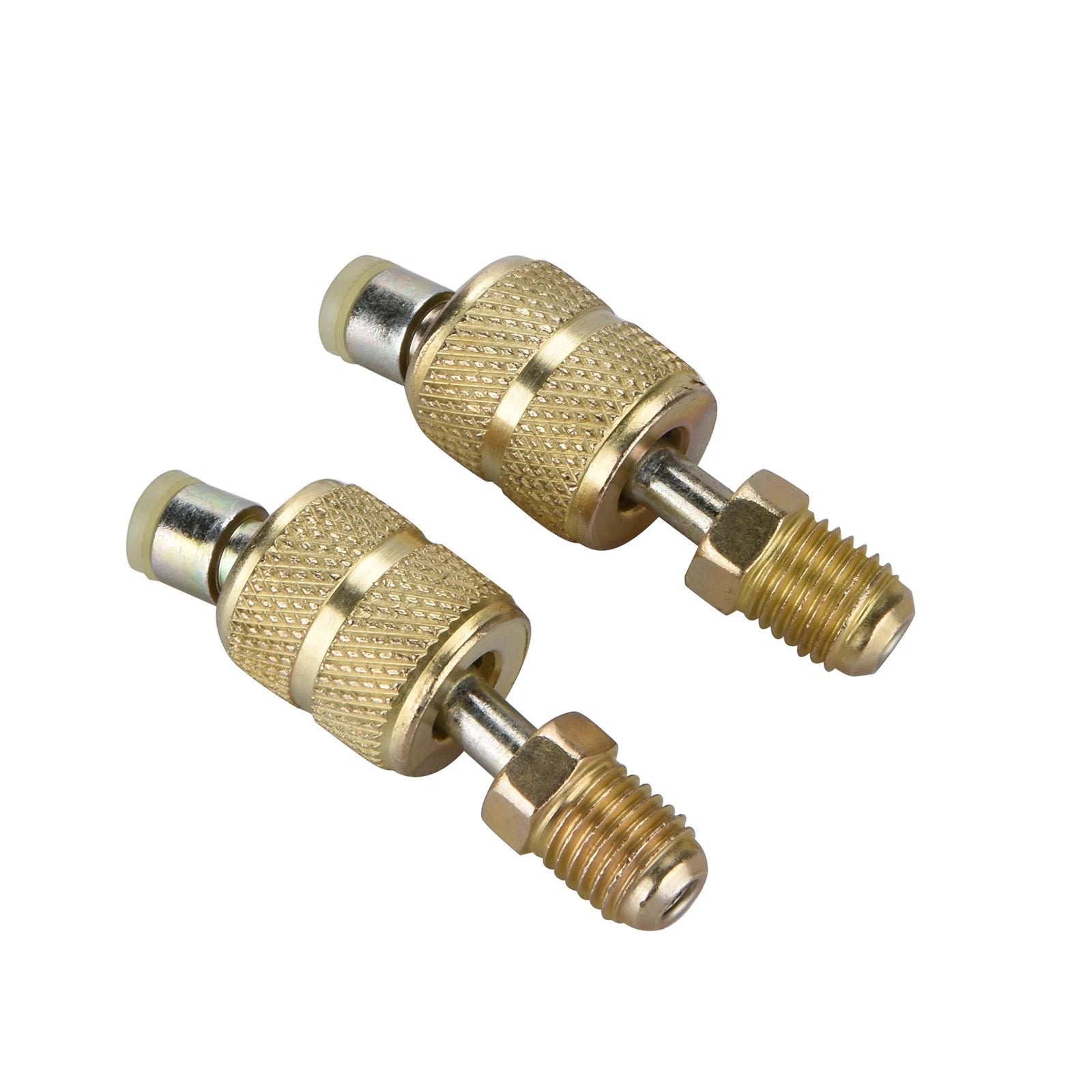 2* R410a Charging Vacuum Port Adapter Split Air Conditioner Brass