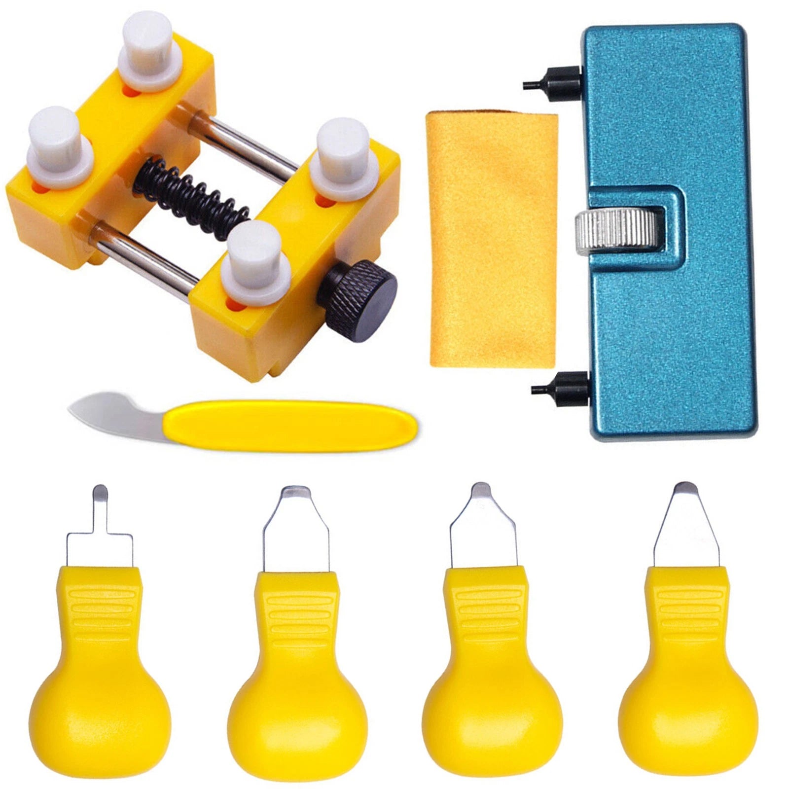 Watch Back Case Opener Cover Remover Holder Tool Battery Removal Pry