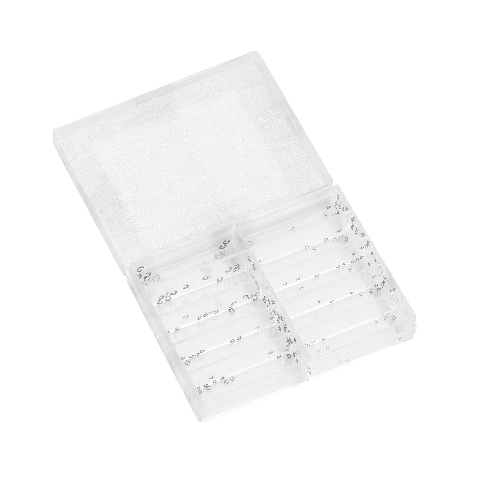 150pack 1.4mm-3.0mm 10 Sizes Watch Pusher Button Clip Snap Ring