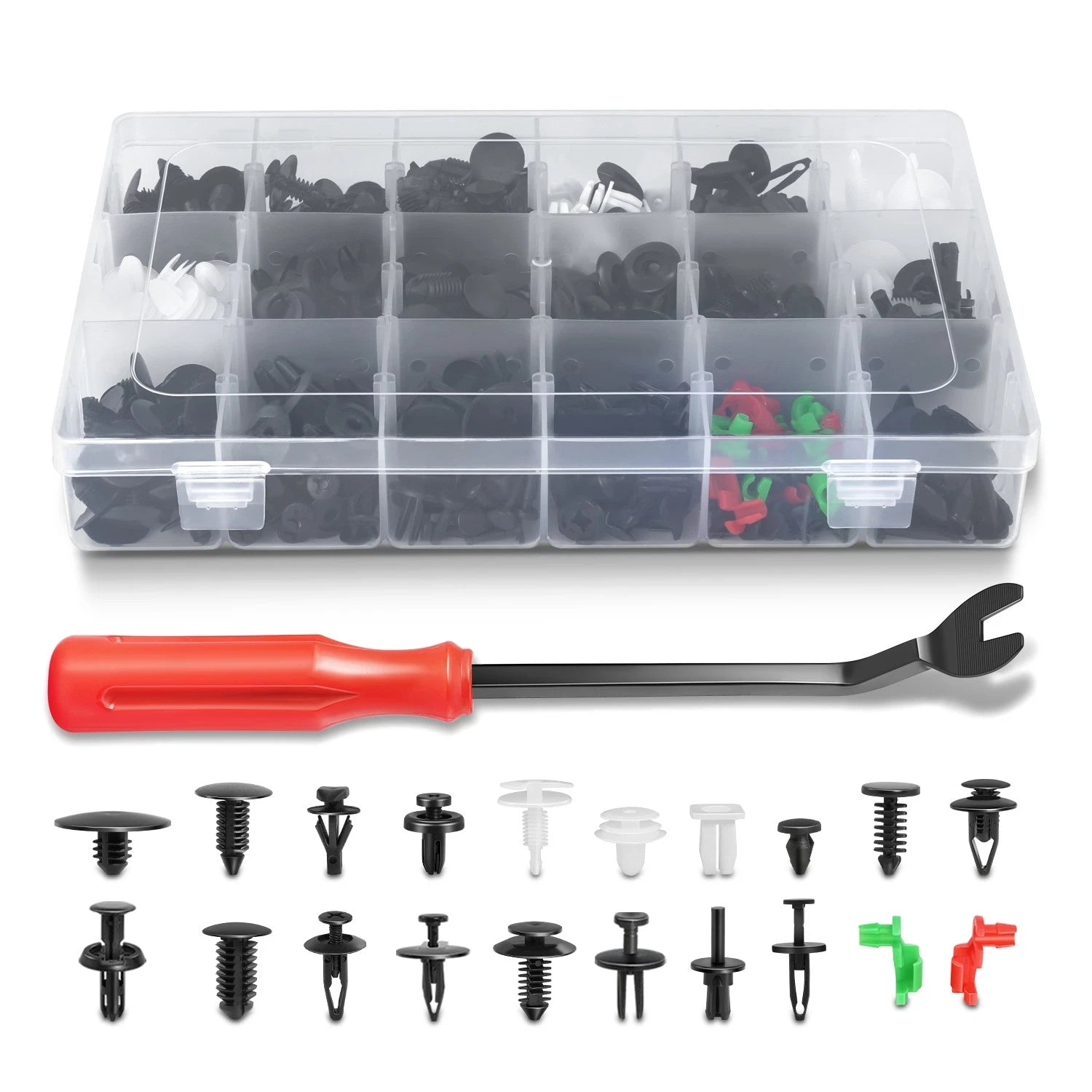 Nylon 425 Retainer Clips + Fastener Removal Tools | Built Supply Co