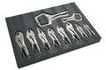VCT Locking Pliers - 10 Piece Set with Tray