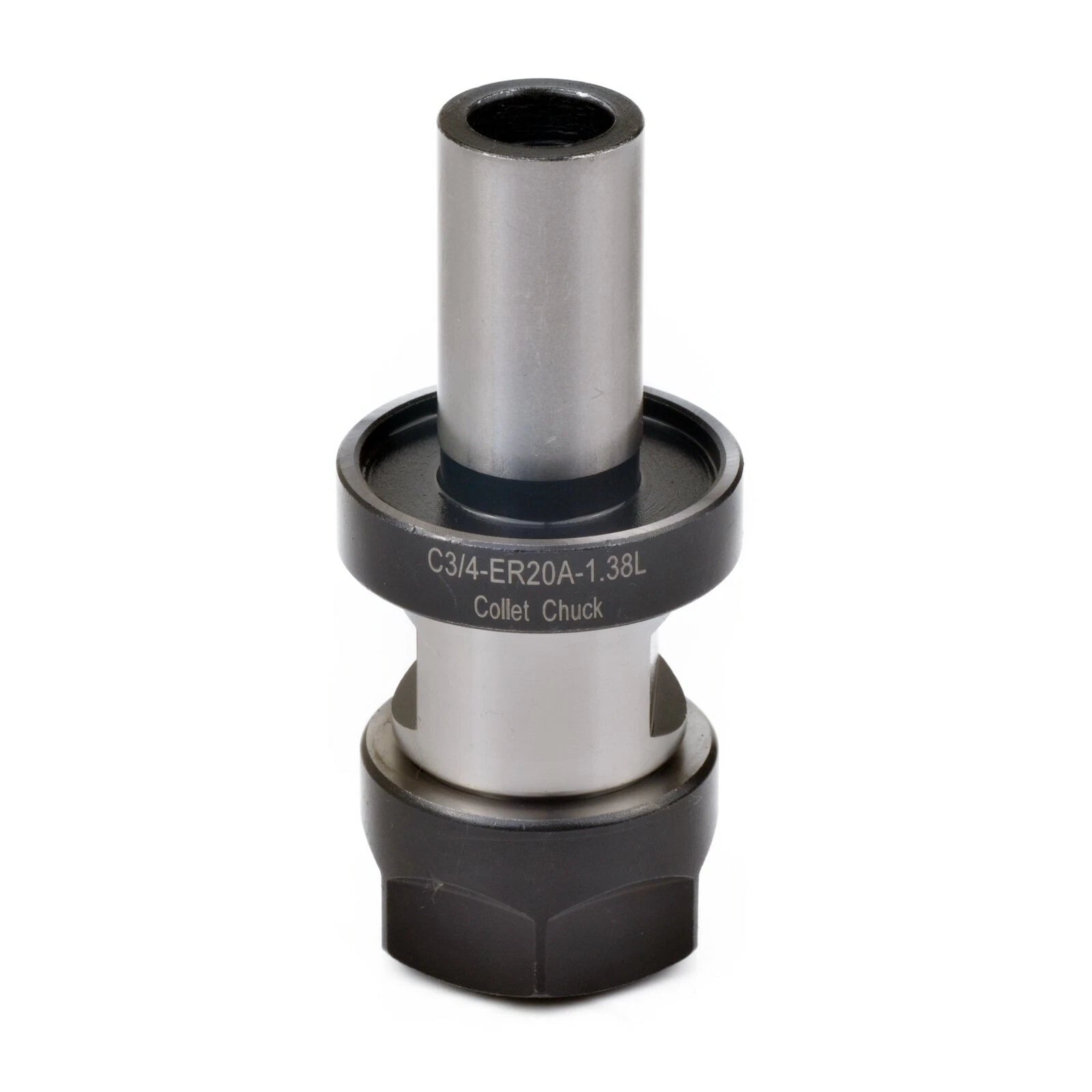 TTS 3/4" STRAIGHT SHANK ER20 COLLET CHUCK TOOL HOLDR GAGE LENGTH WITH GROOVE