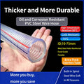 Clear PVC Braided Hose Pipe