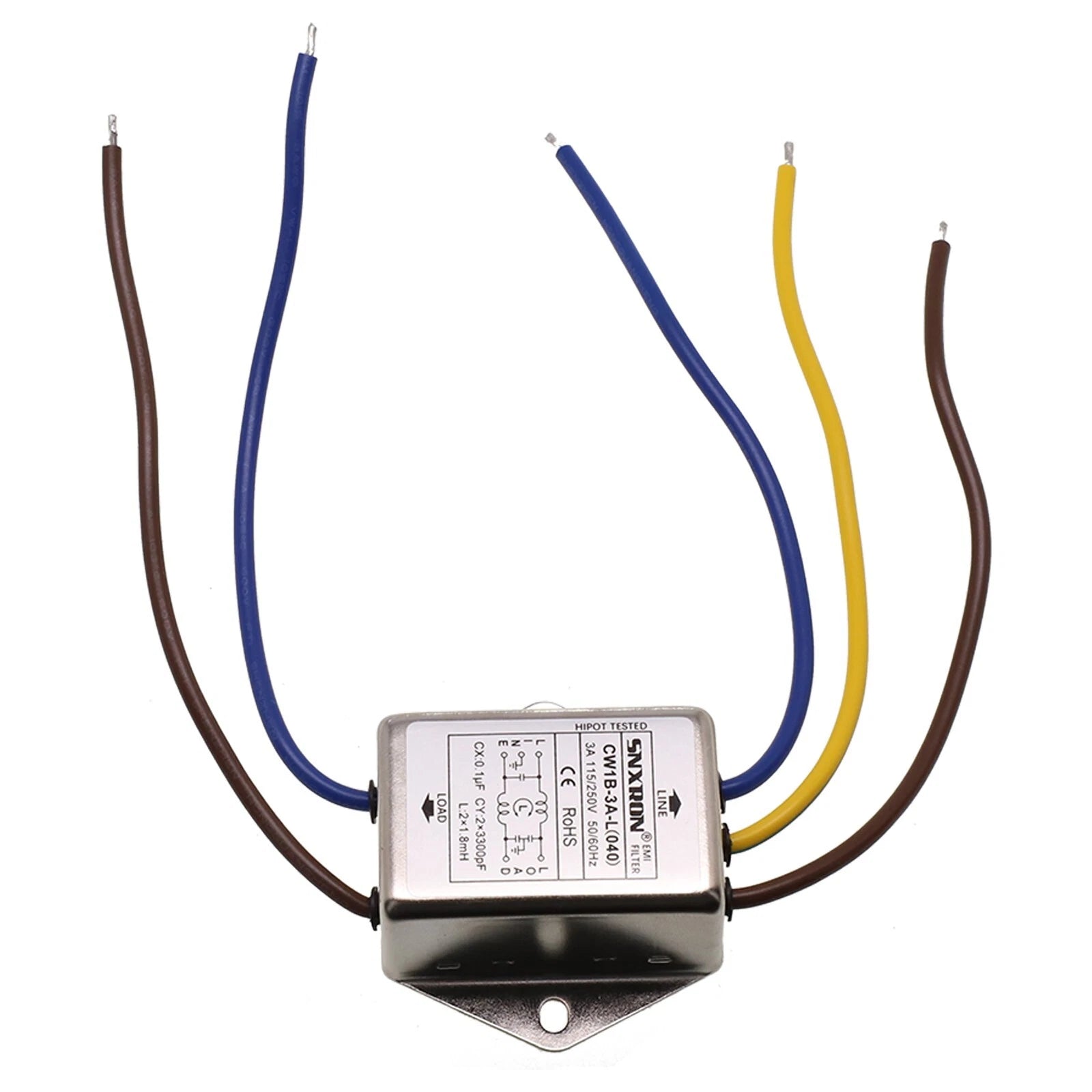 High Performance 250V Ac Power Filter For Household And Automation