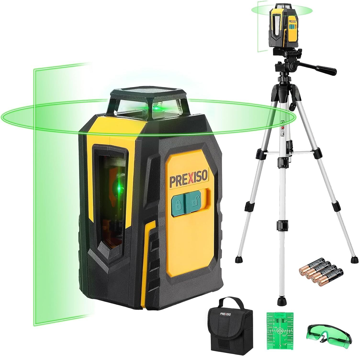360° Laser Level with Tripod 100Ft Self Leveling by Unbranded