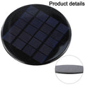 Sustainable Energy For Source 120mm Round Solar Panel For Optimal