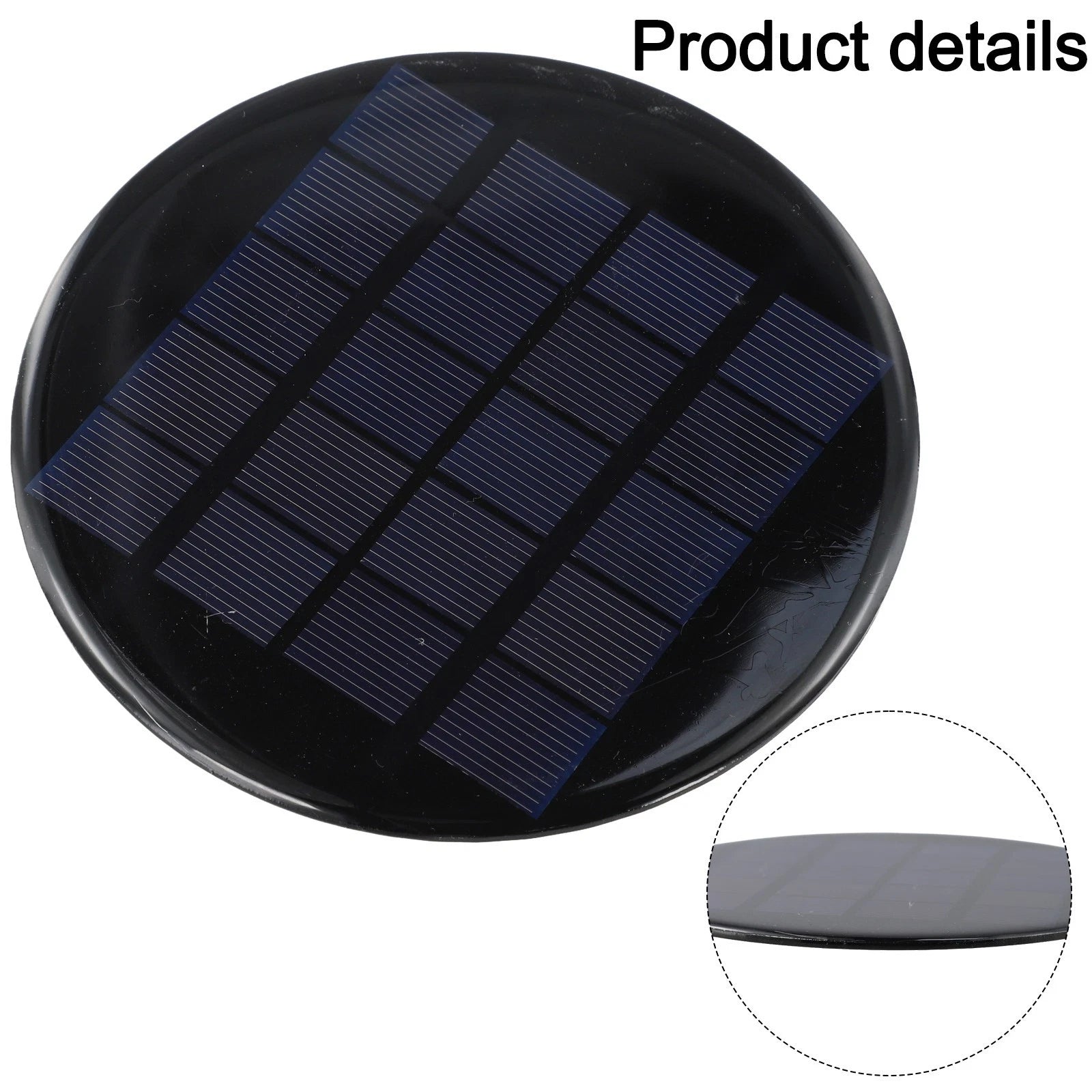 Sustainable Energy For Source 120mm Round Solar Panel For Optimal