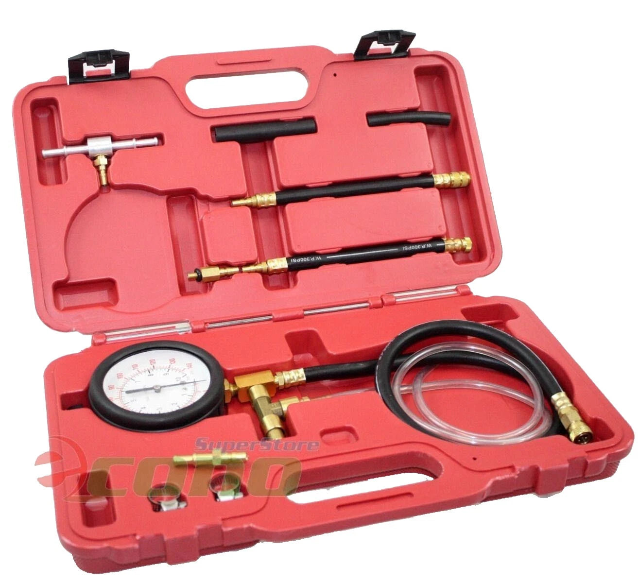 Tu-112 Fuel Injection System Pressure Testing Port Gauge Kit